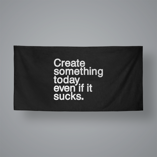 Create Something  Beach Towel 