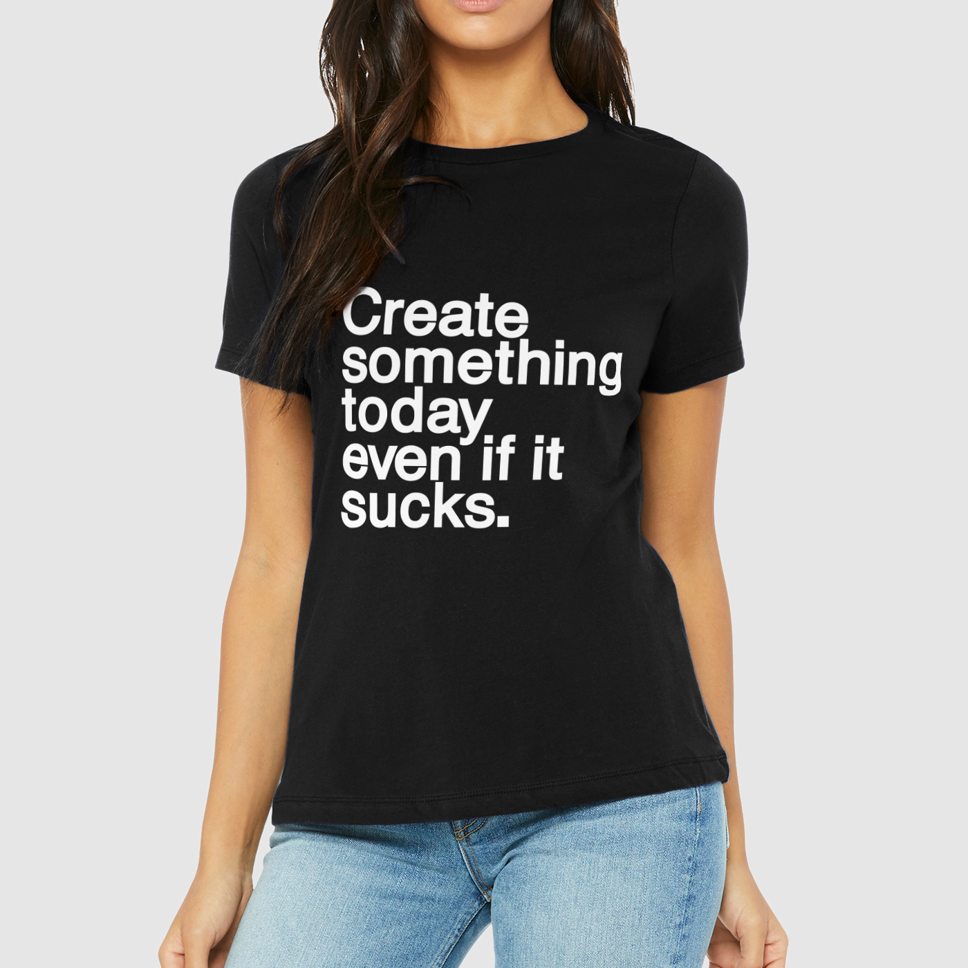 Create Something Womens Crew Tee