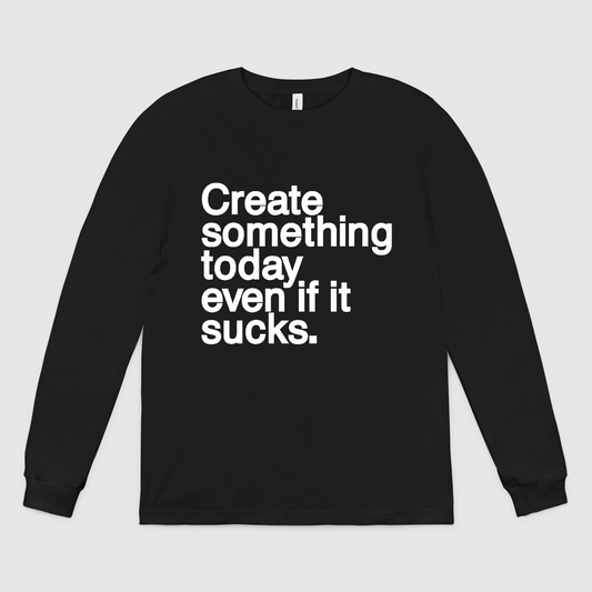 Create Something Oversized Long Sleeve Tee